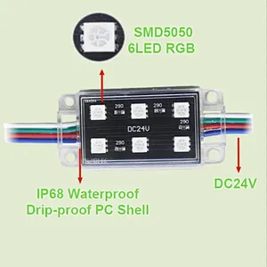 Outdoor Eaves Window Sill Decoration IP68 RGB LED Window Light Module